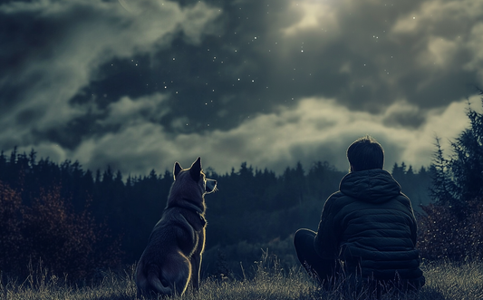 Moonlit Trails: The Magic of Hiking with Your Dog Under a Full Moon